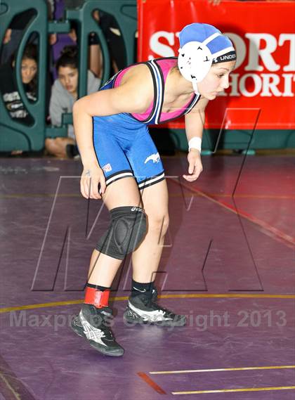 Thumbnail 2 in CIF State Girls Wrestling Championships (Round 3) photogallery.