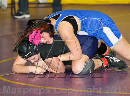 Thumbnail 3 in CIF State Girls Wrestling Championships (Round 3) photogallery.