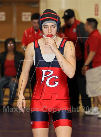 Thumbnail 3 in CIF State Girls Wrestling Championships (Round 3) photogallery.