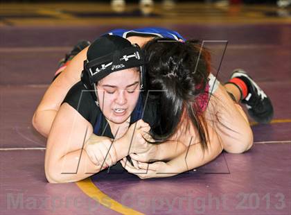 Thumbnail 1 in CIF State Girls Wrestling Championships (Round 3) photogallery.