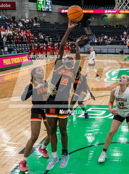Thumbnail 2 in Judge Memorial Catholic vs Grantsville (UHSAA 3A Quarterfinal) photogallery.