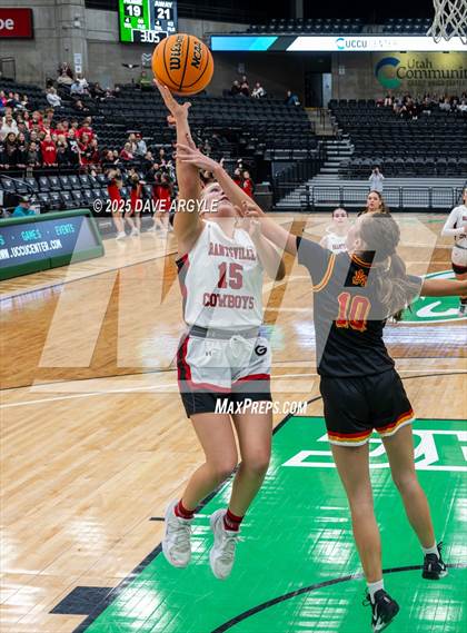 Thumbnail 3 in Judge Memorial Catholic vs Grantsville (UHSAA 3A Quarterfinal) photogallery.