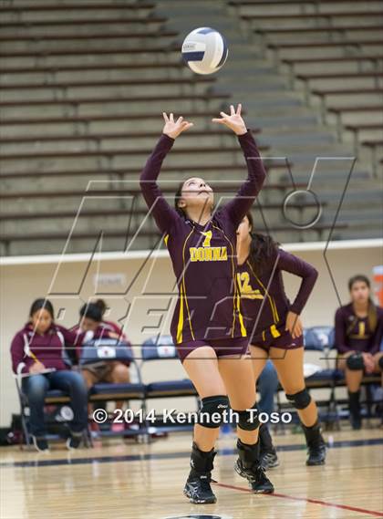 Thumbnail 2 in Holy Cross vs Donna (SAISD Tournament) photogallery.