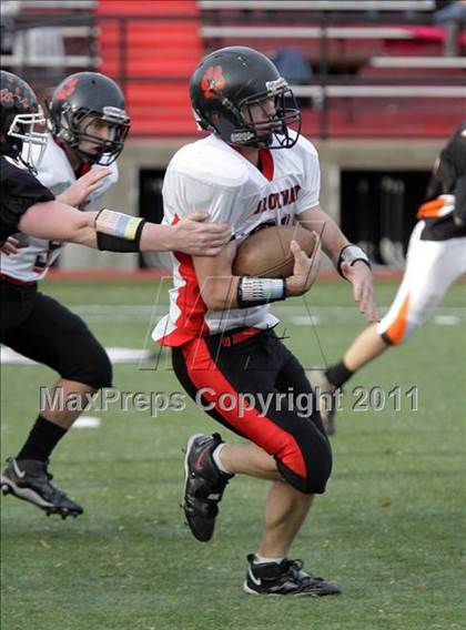 Thumbnail 1 in Port Allegany vs. Brockway (District IX Class A Semifinal) photogallery.