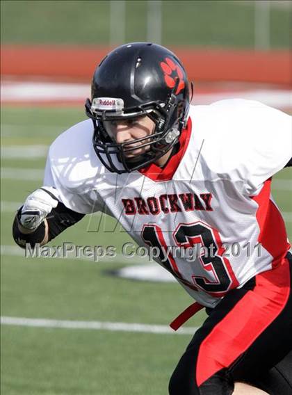 Thumbnail 3 in Port Allegany vs. Brockway (District IX Class A Semifinal) photogallery.