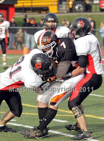 Thumbnail 1 in Port Allegany vs. Brockway (District IX Class A Semifinal) photogallery.