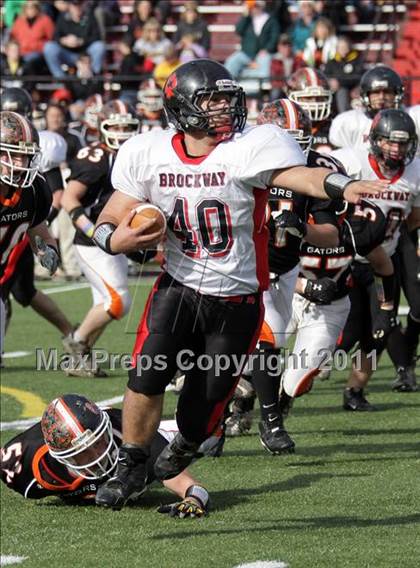 Thumbnail 3 in Port Allegany vs. Brockway (District IX Class A Semifinal) photogallery.