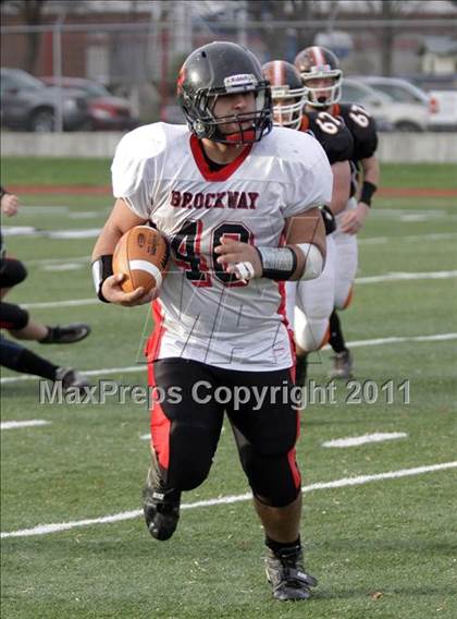 Thumbnail 2 in Port Allegany vs. Brockway (District IX Class A Semifinal) photogallery.