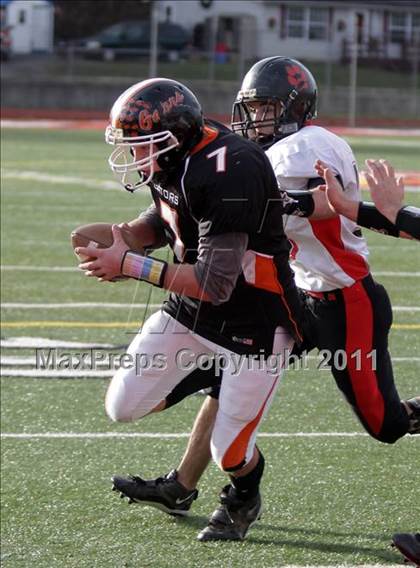 Thumbnail 1 in Port Allegany vs. Brockway (District IX Class A Semifinal) photogallery.