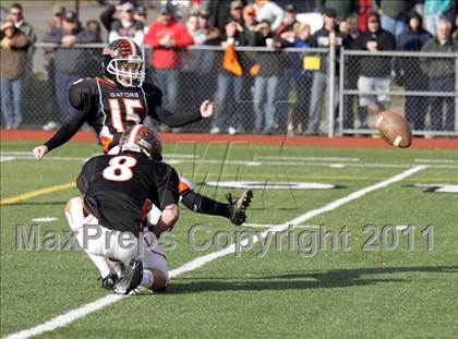 Thumbnail 2 in Port Allegany vs. Brockway (District IX Class A Semifinal) photogallery.