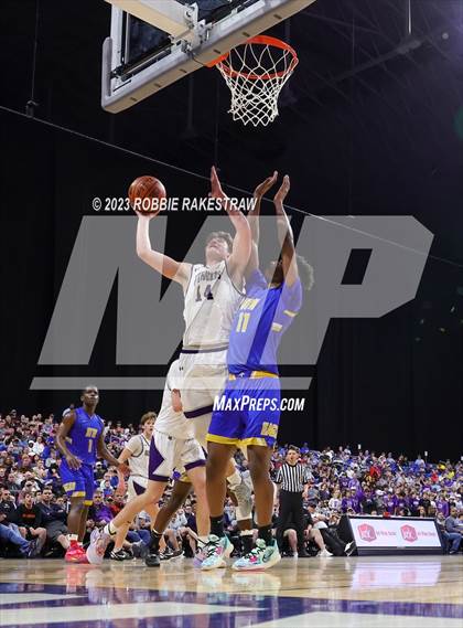 Thumbnail 3 in Boerne vs. Washington (UIL 4A Basketball State Semifinal) photogallery.