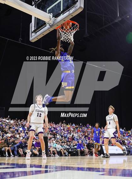Thumbnail 1 in Boerne vs. Washington (UIL 4A Basketball State Semifinal) photogallery.