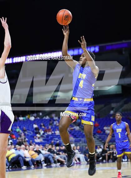 Thumbnail 1 in Boerne vs. Washington (UIL 4A Basketball State Semifinal) photogallery.