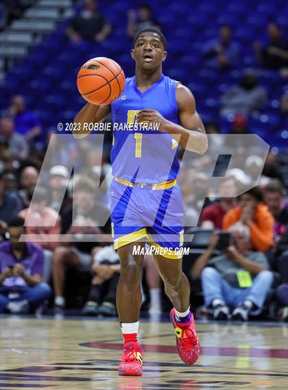 Thumbnail 3 in Boerne vs. Washington (UIL 4A Basketball State Semifinal) photogallery.