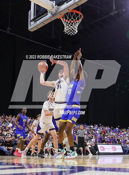 Thumbnail 2 in Boerne vs. Washington (UIL 4A Basketball State Semifinal) photogallery.