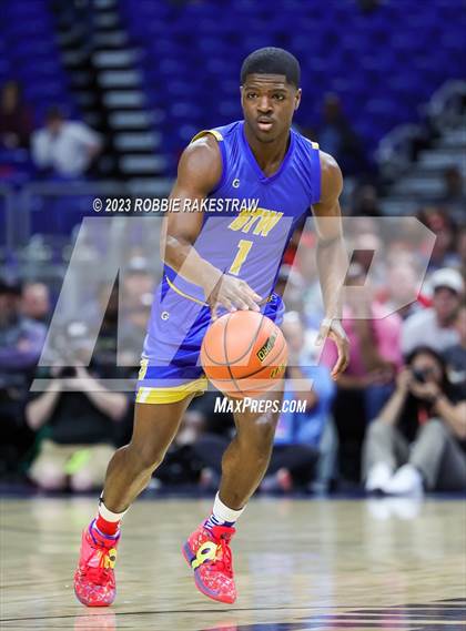 Thumbnail 3 in Boerne vs. Washington (UIL 4A Basketball State Semifinal) photogallery.