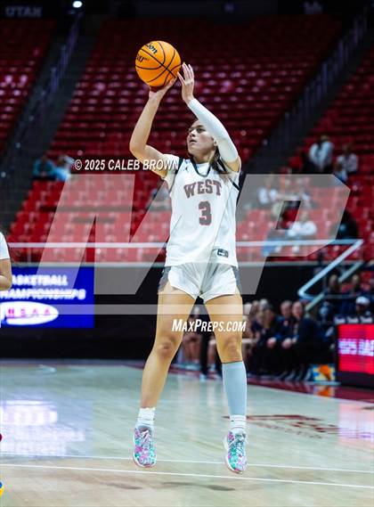 Thumbnail 2 in West vs. Brighton (UHSAA 5A Quarterfinal) photogallery.