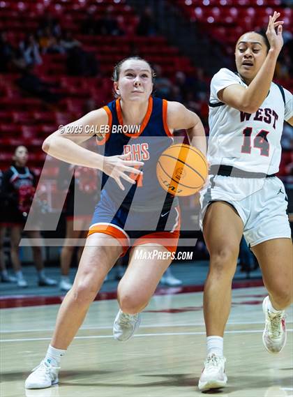 Thumbnail 2 in West vs. Brighton (UHSAA 5A Quarterfinal) photogallery.