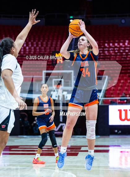 Thumbnail 2 in West vs. Brighton (UHSAA 5A Quarterfinal) photogallery.