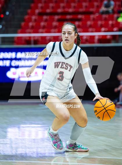 Thumbnail 3 in West vs. Brighton (UHSAA 5A Quarterfinal) photogallery.