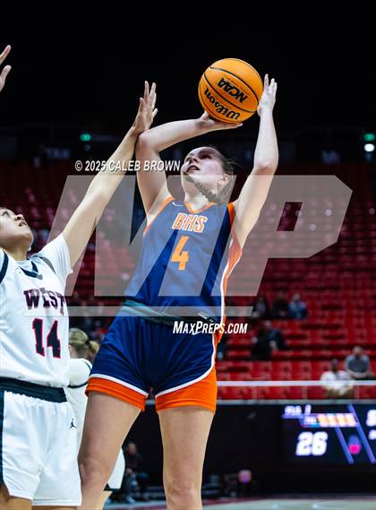Thumbnail 2 in West vs. Brighton (UHSAA 5A Quarterfinal) photogallery.