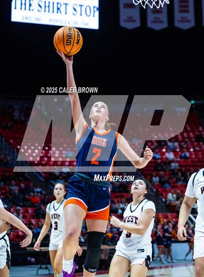 Thumbnail 1 in West vs. Brighton (UHSAA 5A Quarterfinal) photogallery.