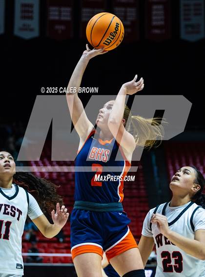 Thumbnail 3 in West vs. Brighton (UHSAA 5A Quarterfinal) photogallery.