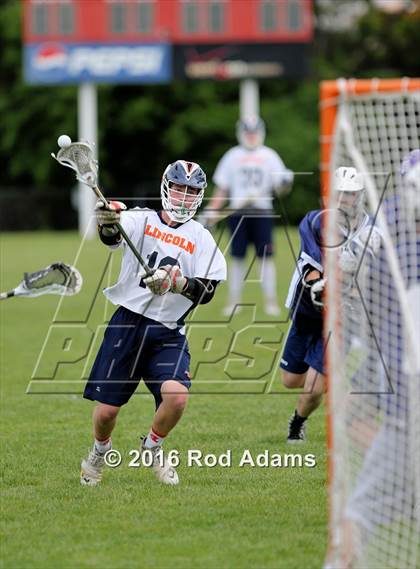 Thumbnail 2 in Lincoln Rampage vs. Papillion (Nebraska/Iowa State Quarterfinal) photogallery.