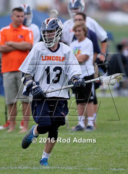 Thumbnail 2 in Lincoln Rampage vs. Papillion (Nebraska/Iowa State Quarterfinal) photogallery.