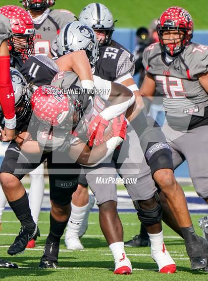 Thumbnail 3 in Guyer vs. Cedar Hill (UIL Class 6A Division 2 Semifinal) photogallery.