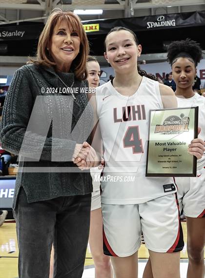 Thumbnail 1 in Etiwanda vs. Long Island Lutheran (Spalding Hoophall Classic) photogallery.