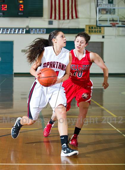 Thumbnail 1 in Rio Mesa vs  Bellarmine-Jefferson (Santa Barbara Tournament of Champions) photogallery.