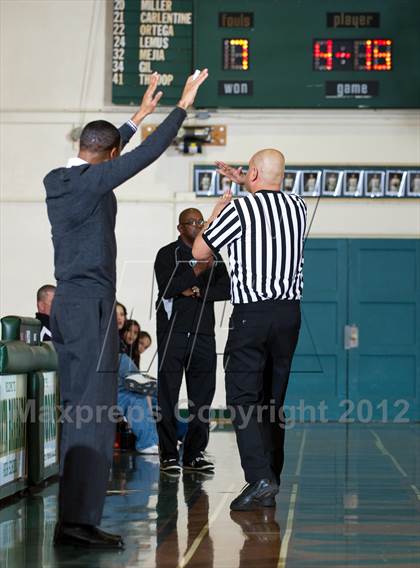 Thumbnail 2 in Rio Mesa vs  Bellarmine-Jefferson (Santa Barbara Tournament of Champions) photogallery.