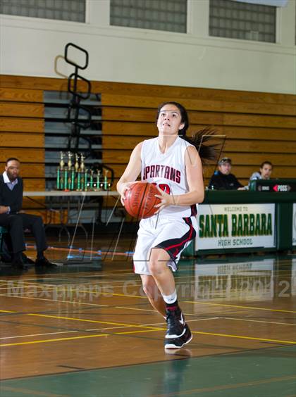 Thumbnail 3 in Rio Mesa vs  Bellarmine-Jefferson (Santa Barbara Tournament of Champions) photogallery.