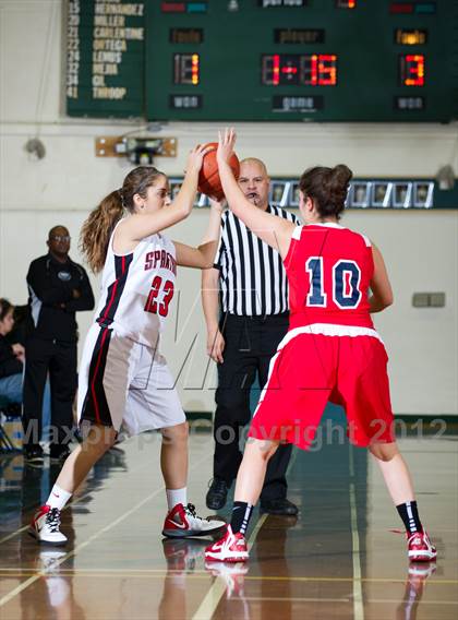 Thumbnail 2 in Rio Mesa vs  Bellarmine-Jefferson (Santa Barbara Tournament of Champions) photogallery.