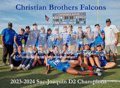 Thumbnail 3 in St. Mary's vs. Christian Brothers (CIF SJS D2 Final) photogallery.