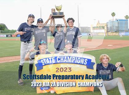 Thumbnail 3 in Scottsdale Preparatory Academy vs Horizon Honors (AIA 2A Final Awards) photogallery.