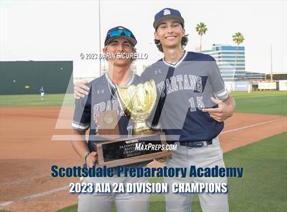Thumbnail 1 in Scottsdale Preparatory Academy vs Horizon Honors (AIA 2A Final Awards) photogallery.
