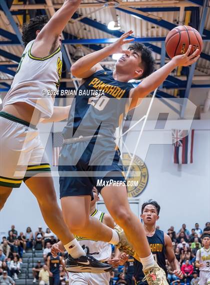 Thumbnail 2 in Punahou vs. Leilehua (HHSAA Division 1 Semifinal) photogallery.