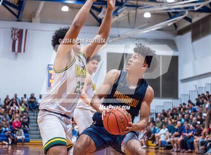 Thumbnail 3 in Punahou vs. Leilehua (HHSAA Division 1 Semifinal) photogallery.