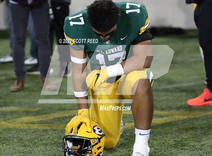 Thumbnail 2 in St. Edward vs. Springfield (OHSAA D1 Final) photogallery.