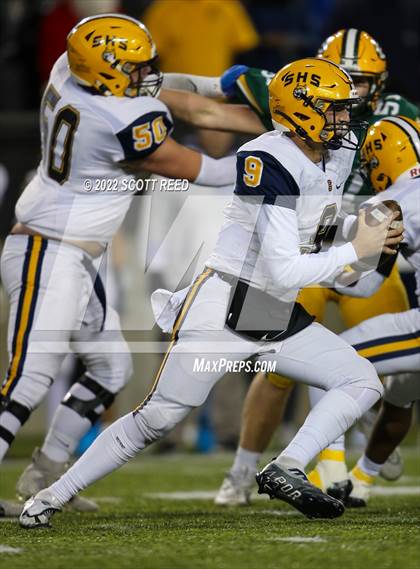 Thumbnail 2 in St. Edward vs. Springfield (OHSAA D1 Final) photogallery.
