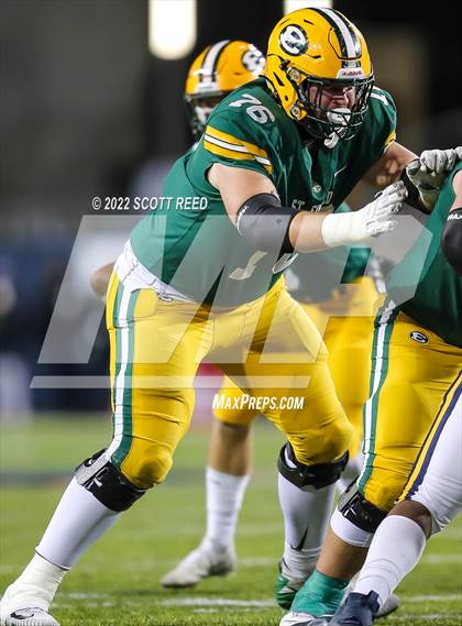 Thumbnail 3 in St. Edward vs. Springfield (OHSAA D1 Final) photogallery.