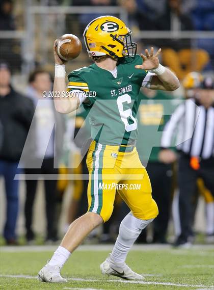 Thumbnail 2 in St. Edward vs. Springfield (OHSAA D1 Final) photogallery.