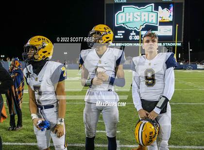 Thumbnail 2 in St. Edward vs. Springfield (OHSAA D1 Final) photogallery.