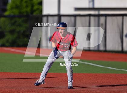 Thumbnail 3 in Boston College High vs Brookline (MIAA Division 1 Round of 32) photogallery.