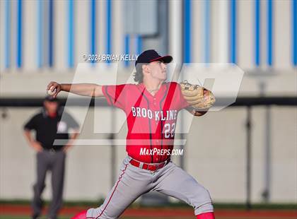 Thumbnail 3 in Boston College High vs Brookline (MIAA Division 1 Round of 32) photogallery.