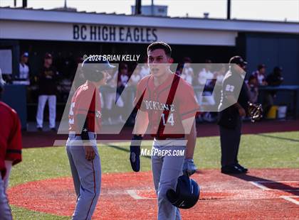 Thumbnail 3 in Boston College High vs Brookline (MIAA Division 1 Round of 32) photogallery.