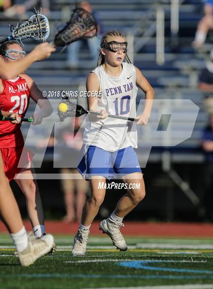Thumbnail 3 in Penn Yan Academy vs. Palmyra-Macedon (Section 5 Class D Finals) photogallery.