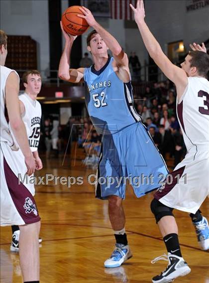 Thumbnail 3 in Sesser-Valier vs. Pinckneyville (Benton Invitational Tournament) photogallery.